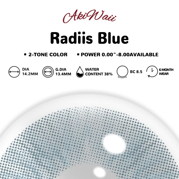 Akiwaii Radiis Blue[6-Month Wear]