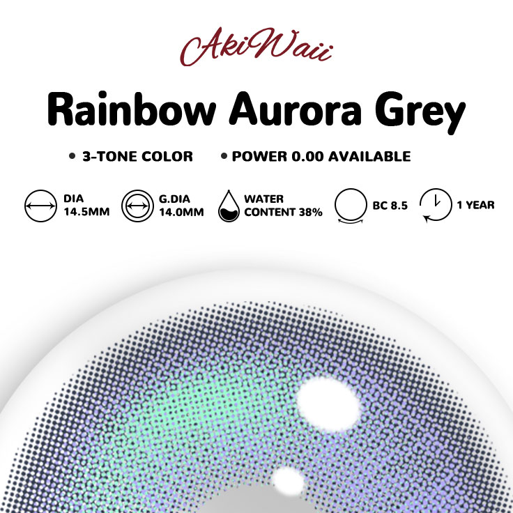Akiwaii Rainbow Aurora Grey [Yearly]