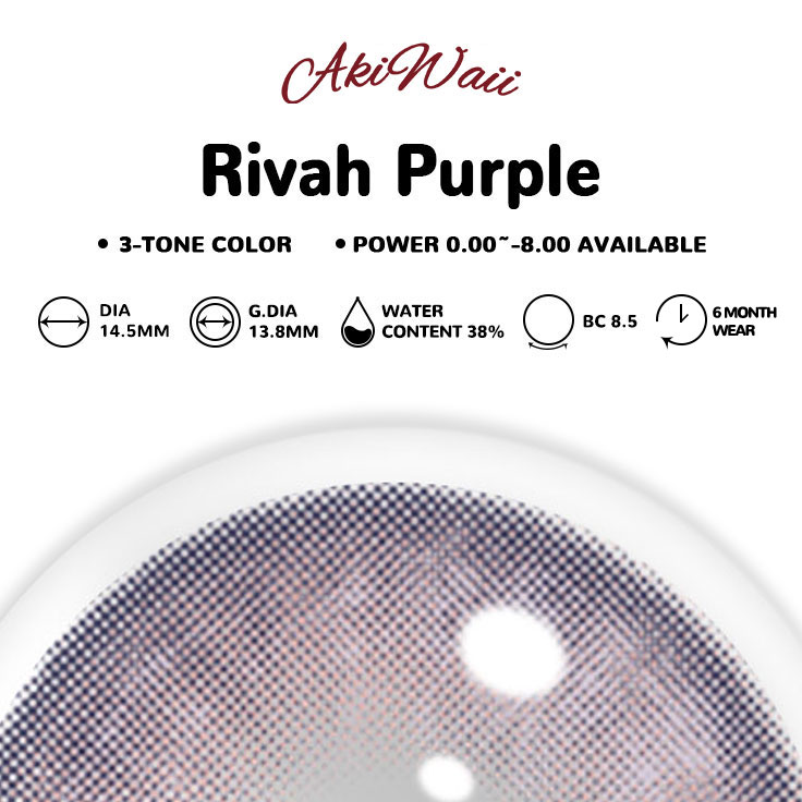 Akiwaii Rivah Purple [6-Month Wear]