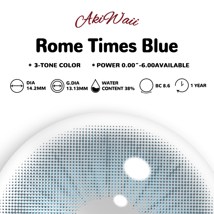 Akiwaii Rome Times Blue [Yearly]