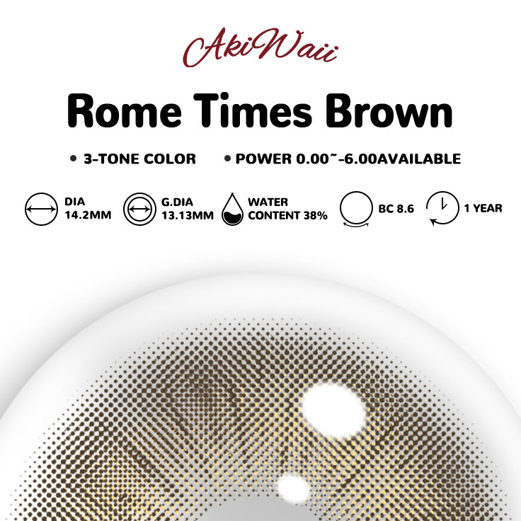 Akiwaii Rome Times Brown [Yearly]