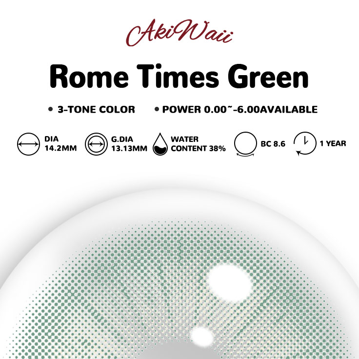 Akiwaii Rome Times Green [Yearly]