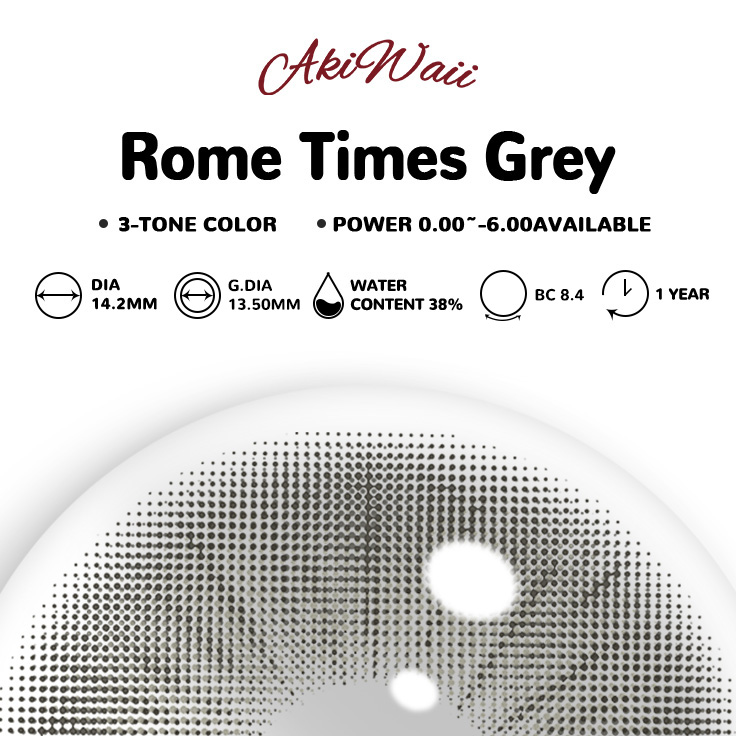Akiwaii Rome Times Grey [Yearly]