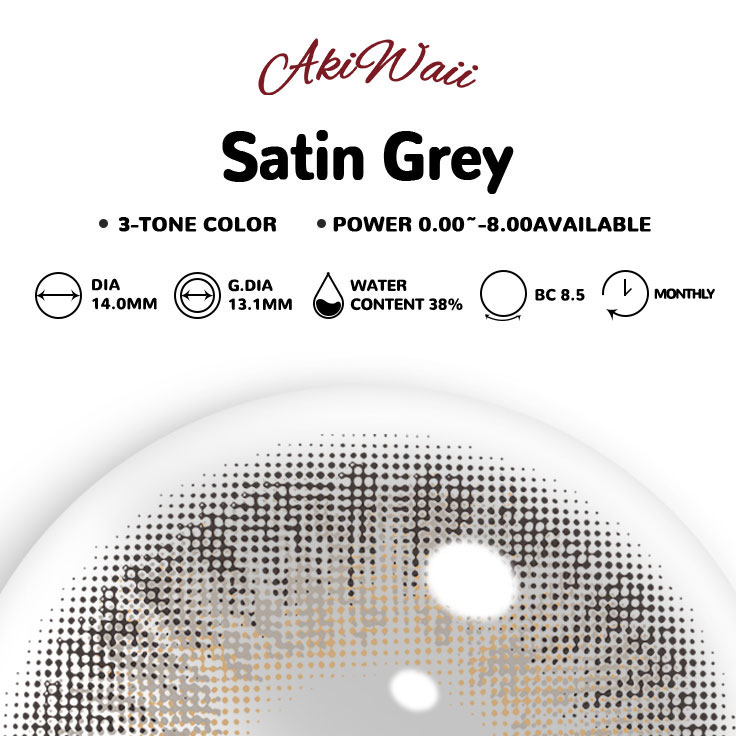 Akiwaii Satin Grey [Monthly]