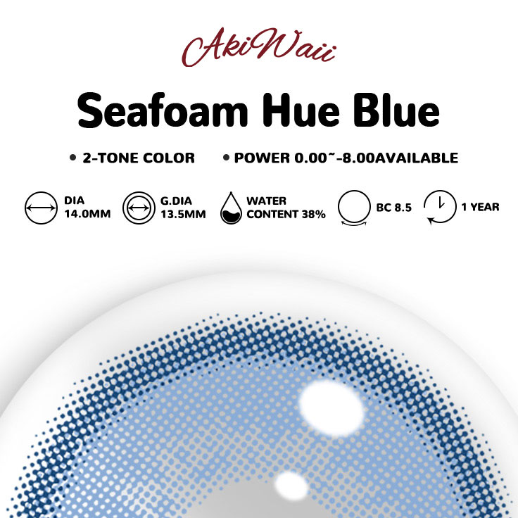 Akiwaii Seafoam Hue Blue [Yearly]