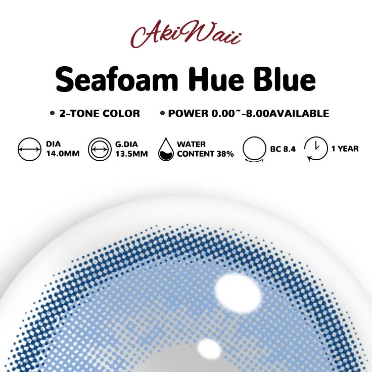 Akiwaii Seafoam Hue Blue [Yearly]