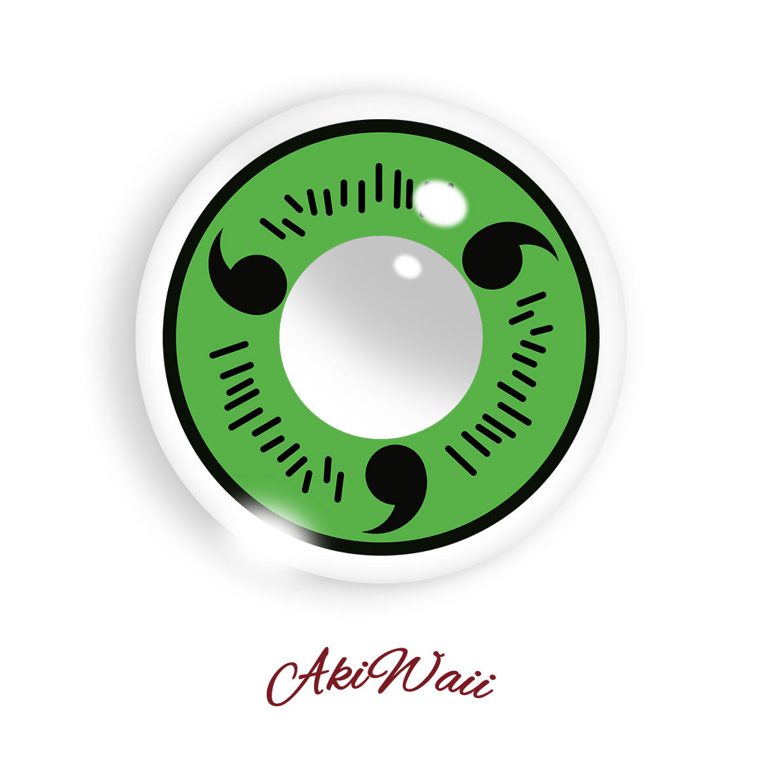 Akiwaii Sharingan Magatama Green Style [Yearly]