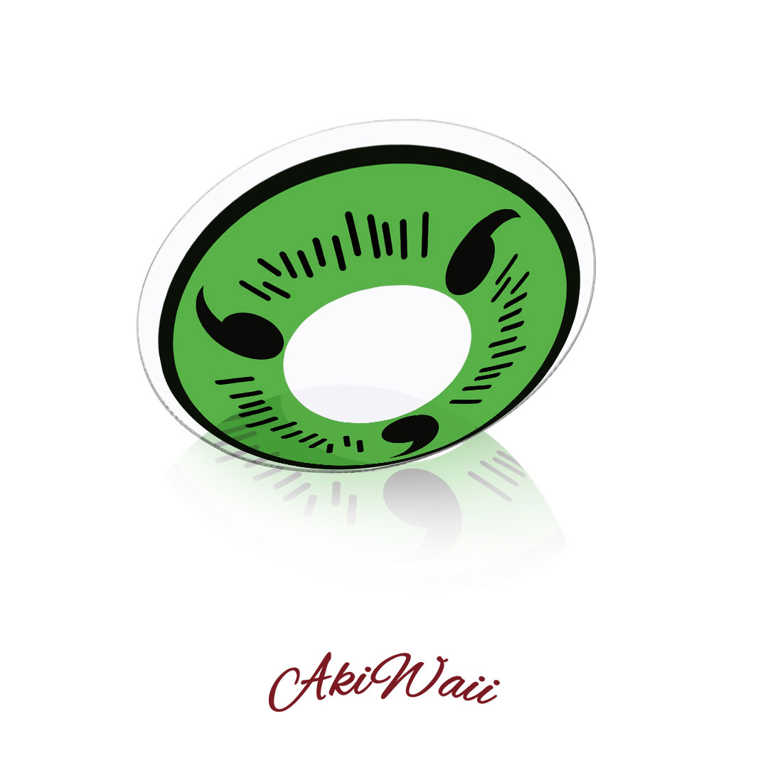 Akiwaii Sharingan Magatama Green Style [Yearly]