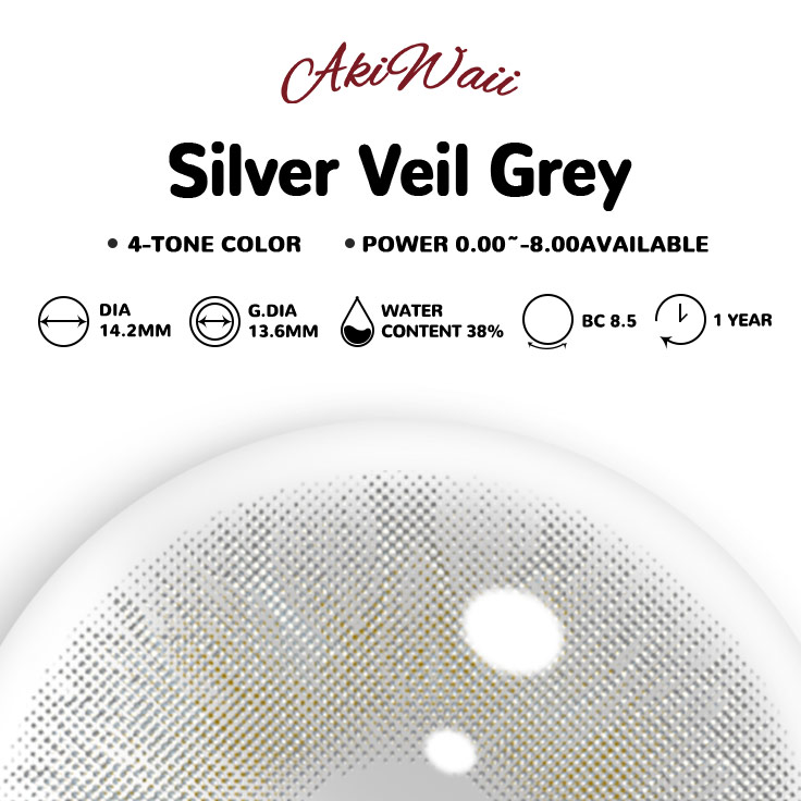 Akiwaii Silver Veil Grey [Yearly]