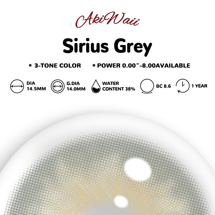 Akiwaii Sirius Grey [Yearly]