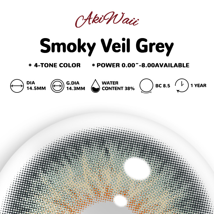 Akiwaii Smoky Veil Grey [Yearly]