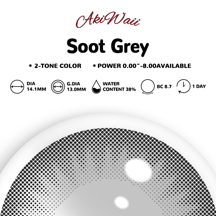 Akiwaii Soot Grey[Daily]
