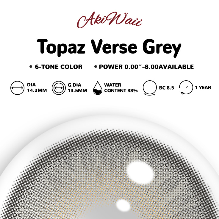 Akiwaii Topaz Verse Grey [Yearly]