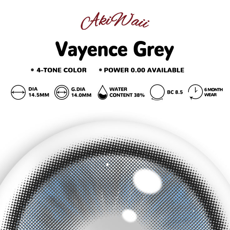 Akiwaii Vayence Grey [6-Month Wear]