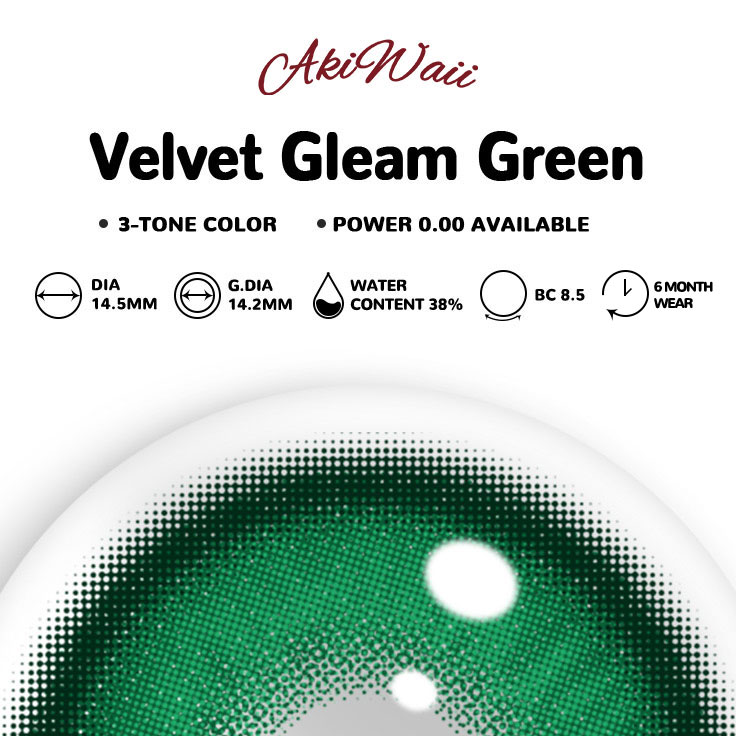 Akiwaii Velvet Gleam Green [6-Month Wear]