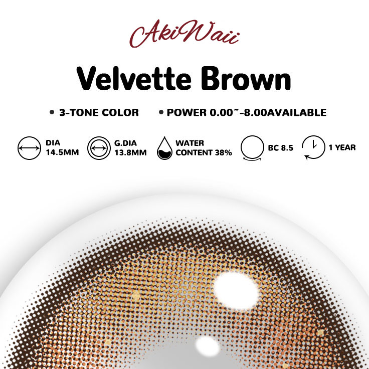 Akiwaii Velvette Brown [Yearly]