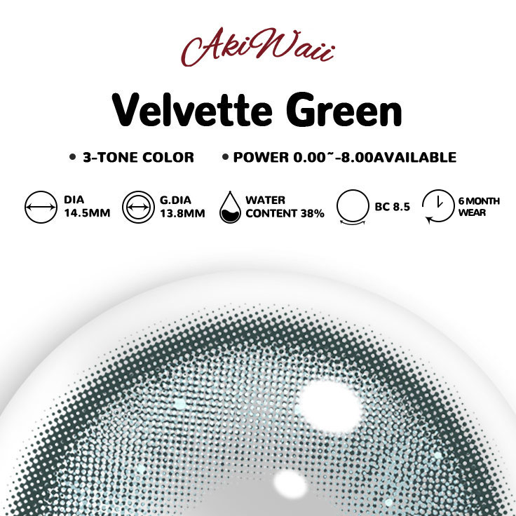 Akiwaii Velvette Green [6-Month Wear]