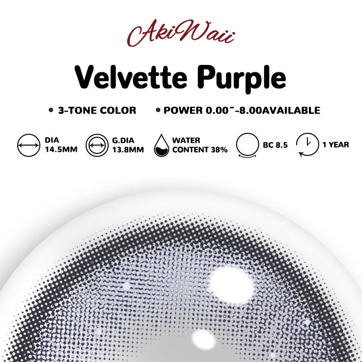 Akiwaii Velvette Purple [Yearly]
