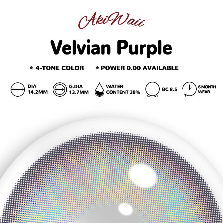 Akiwaii Velvian Purple[6-Month Wear]
