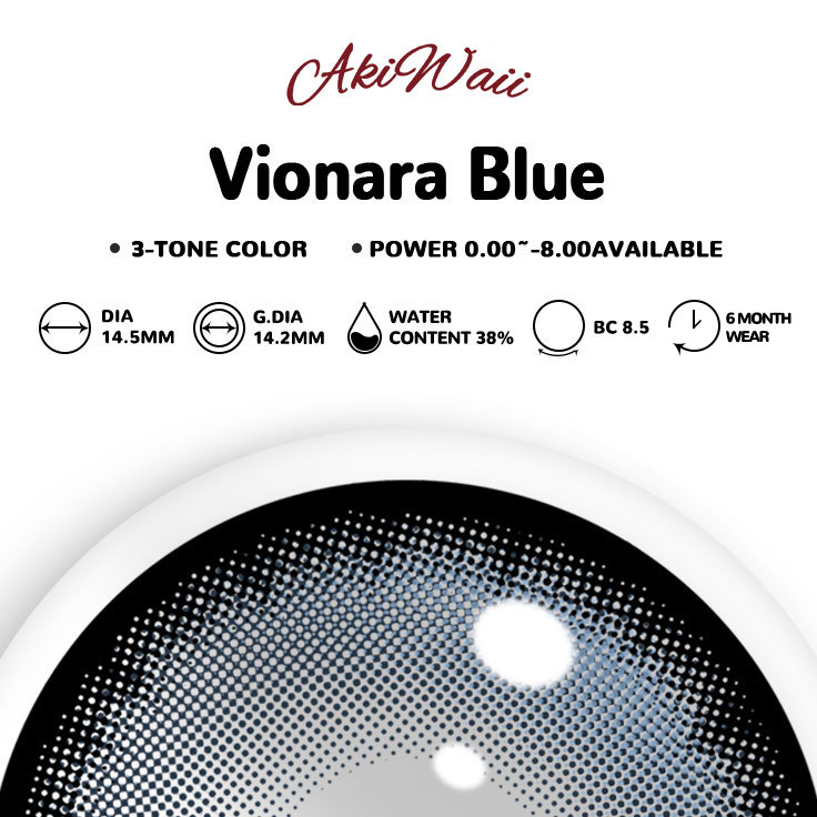 Akiwaii Vionara Blue [6-Month Wear]