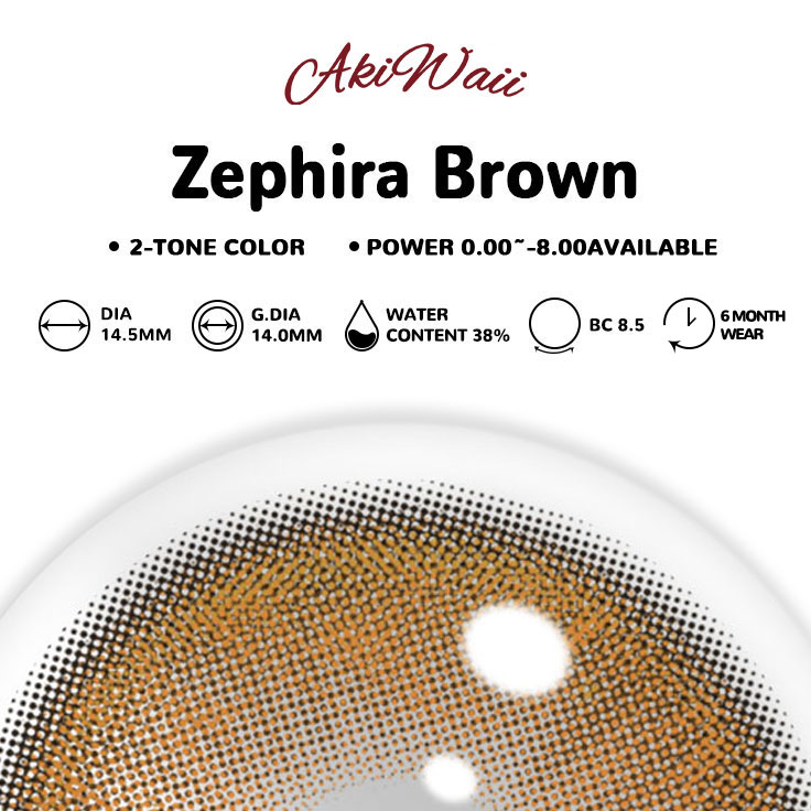 Akiwaii Zephira Brown[6-Month Wear]