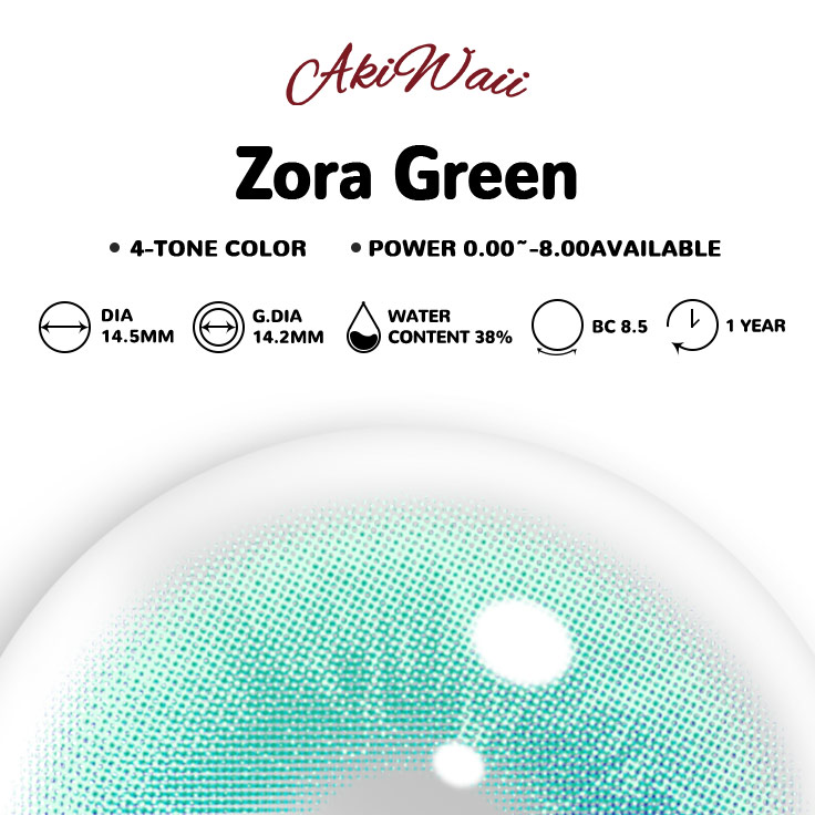 Akiwaii Zora Green [Yearly]