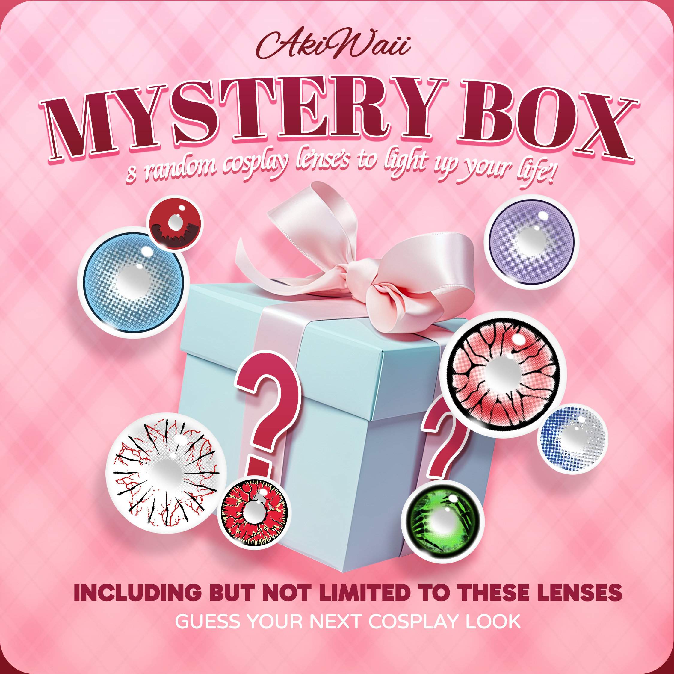 Akiwaii Cosplay Mystery Box | 8 Pairs