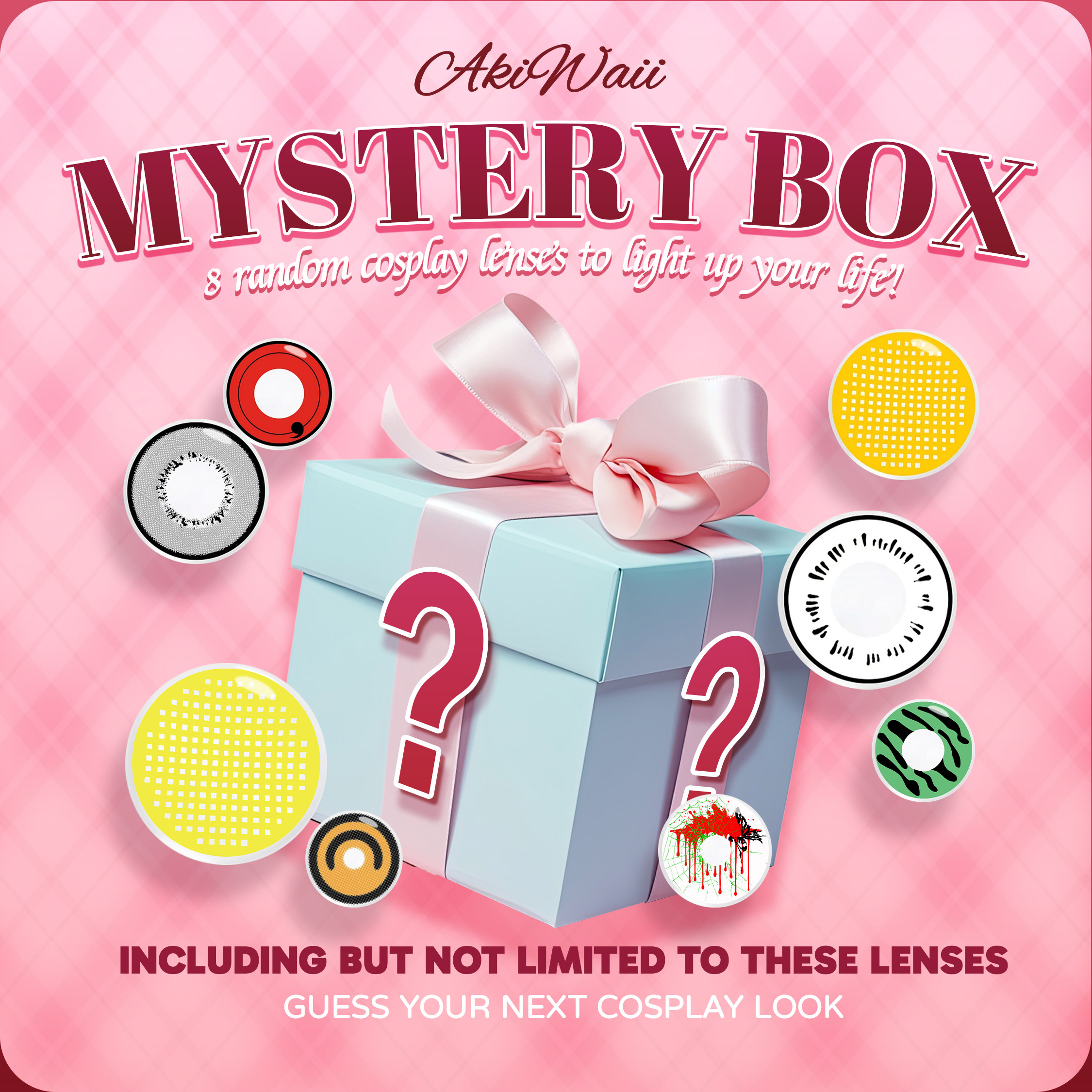 Akiwaii Cosplay Mystery Box | 8 Pairs [Yearly]