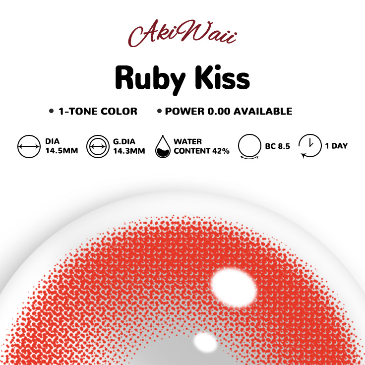 Akiwaii Ruby Kiss [Daily]-10pcs
