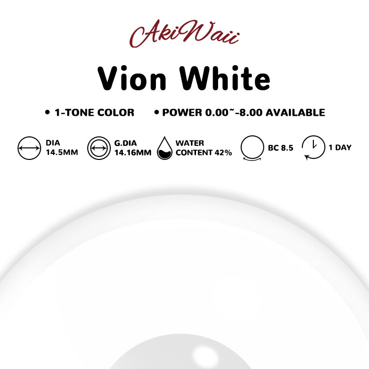 Akiwaii Vion White [Daily]