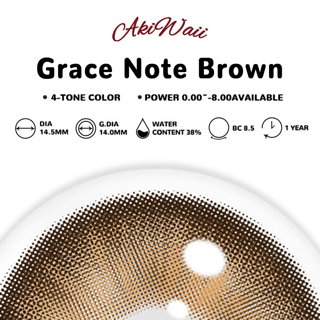 Akiwaii Grace Note Brown [Yearly]