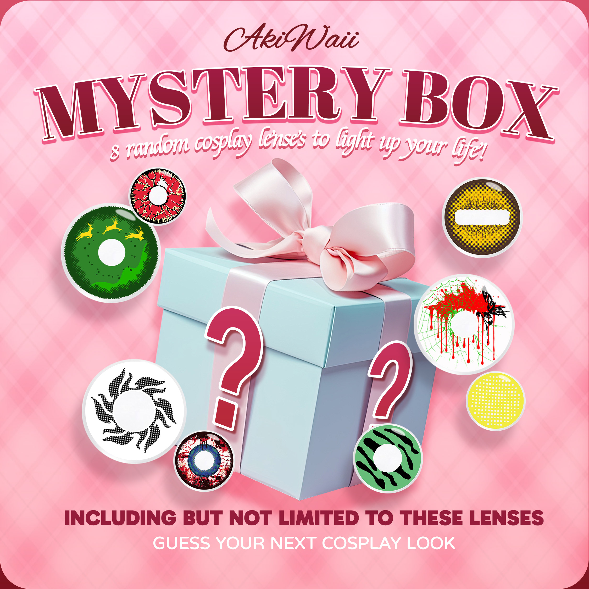Akiwaii Cosplay Mystery Box | 8 Pairs [Yearly]