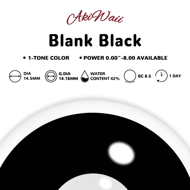 Akiwaii Blank Black [Daily]