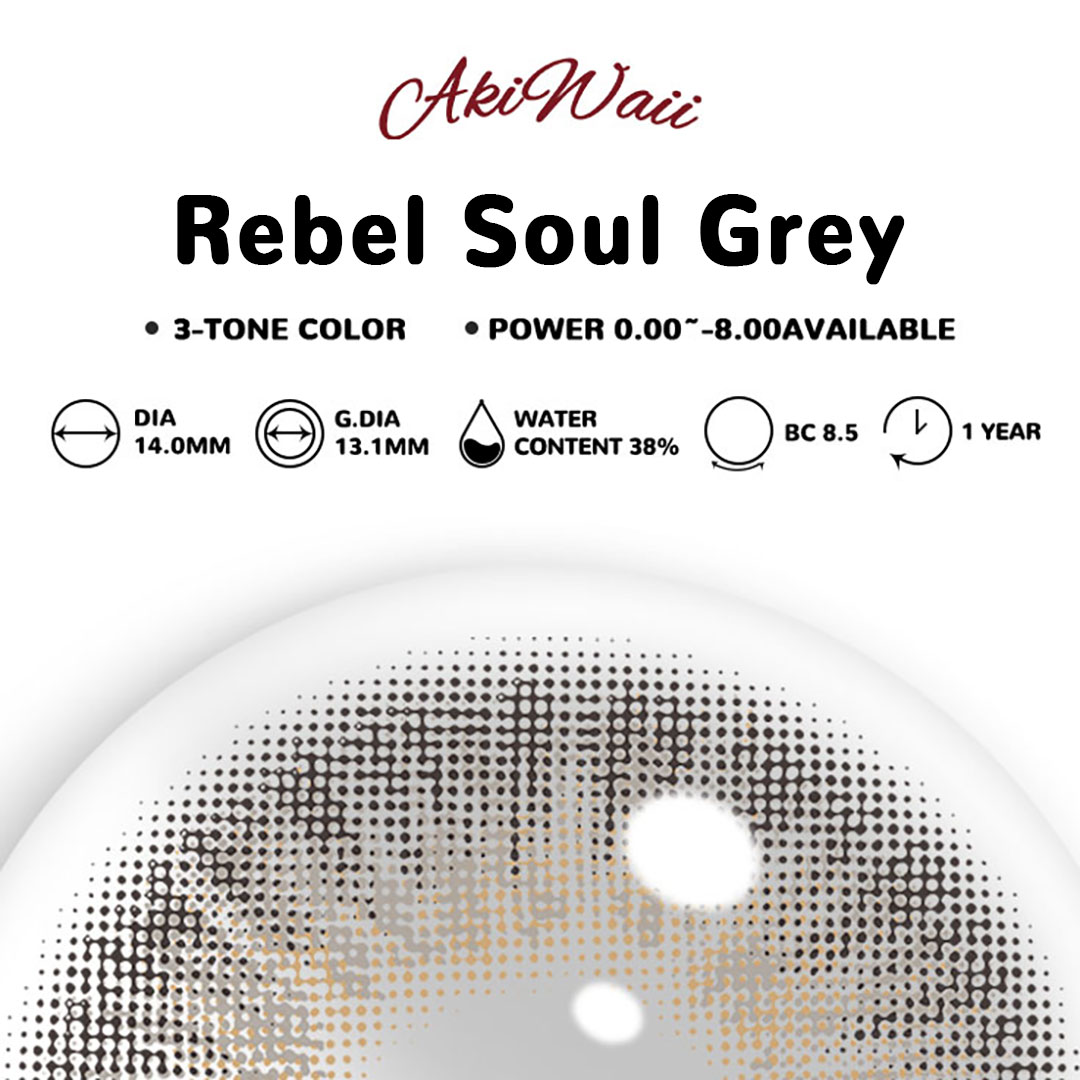 Akiwaii Rebel Soul Grey [Yearly]