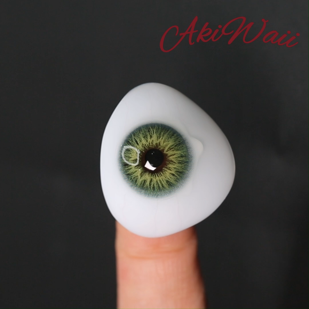 Akiwaii Florescent Green Contact Lenses – 1 Year