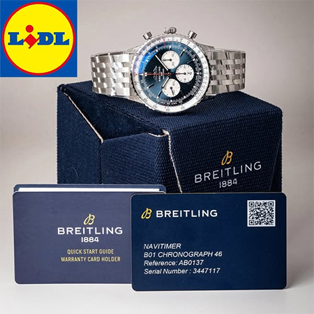 [90% Rabatt] LIDL Black Friday Sale, Breitling Navitimer B01, limitierte Auflage von 100 Stück