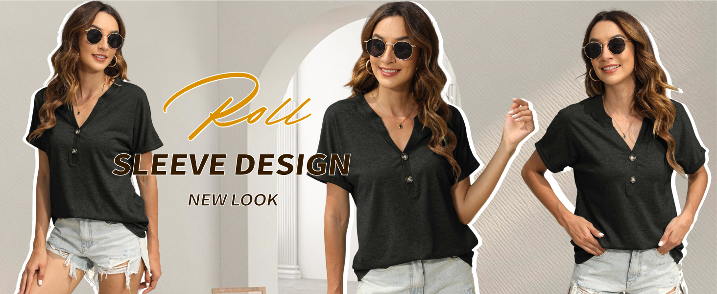 Womens Tshirts Crew Neck Short Sleeve Seam Detail Raglan Sleeve Tops Tee