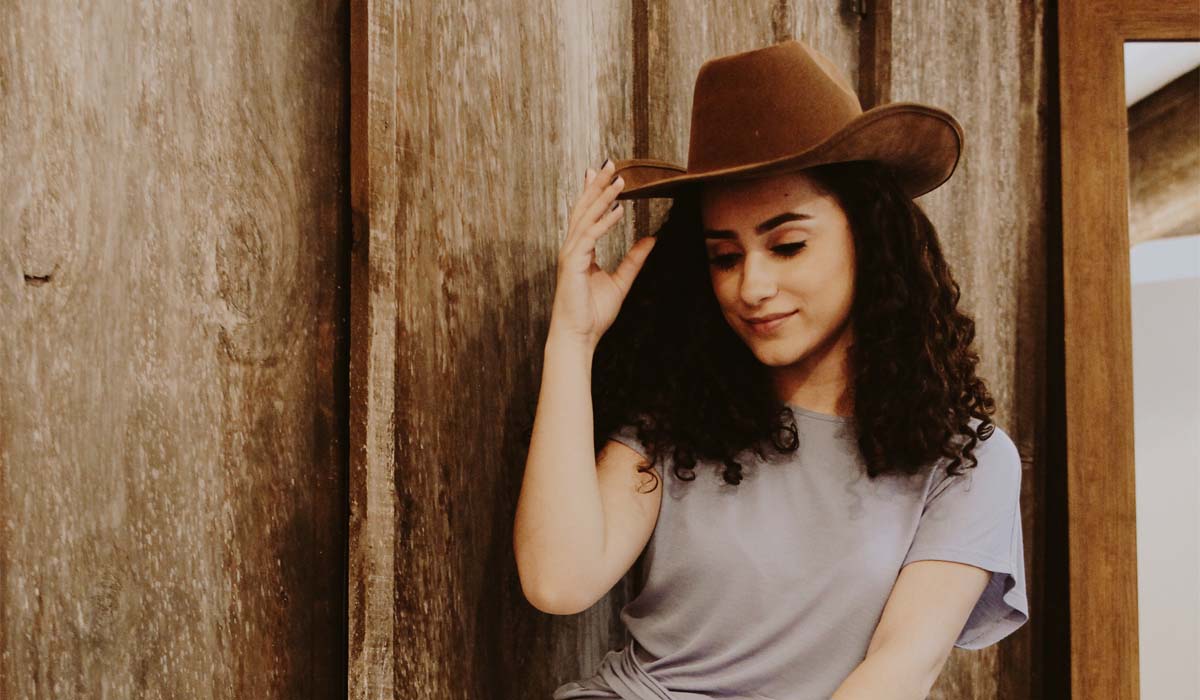 Chapeau type Cow-Boy