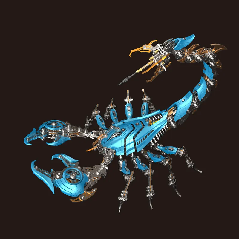 3D Metal Puzzles Series – Mechanical War Scorpion King