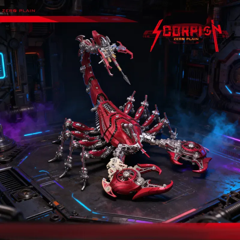 3D Metal Puzzles Series – Mechanical War Scorpion King