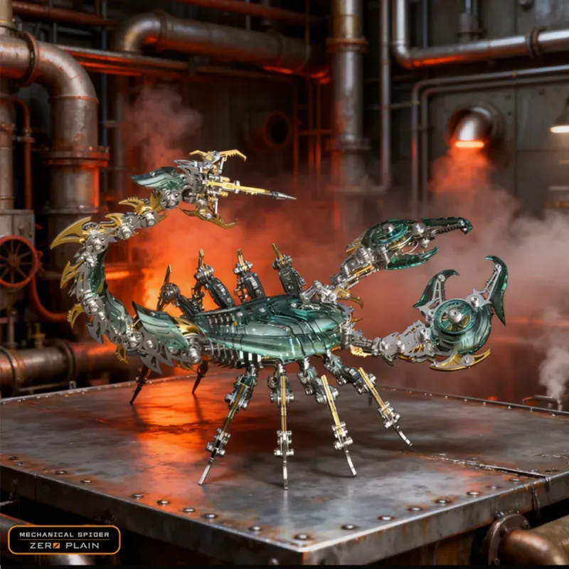 3D Metal Puzzles Series – Mechanical War Scorpion King