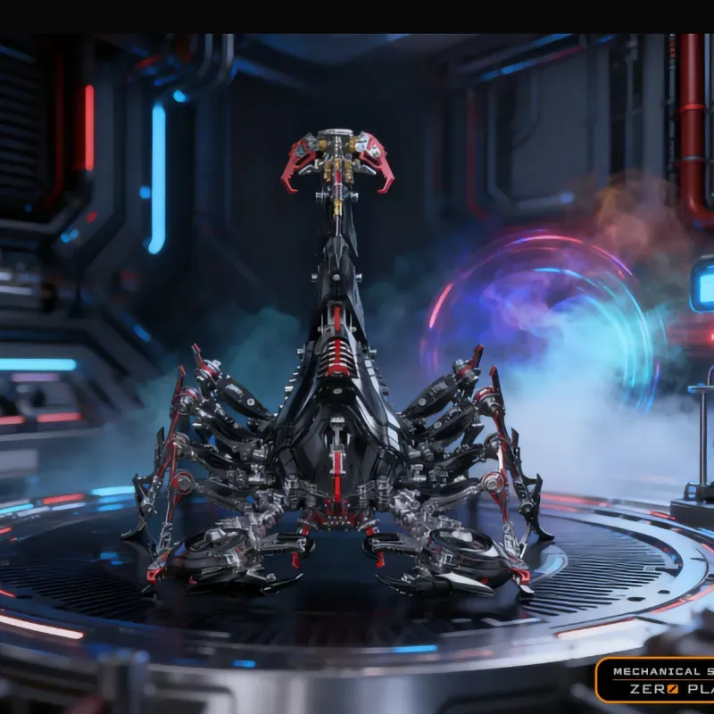 3D Metal Puzzles Series – Mechanical War Scorpion King