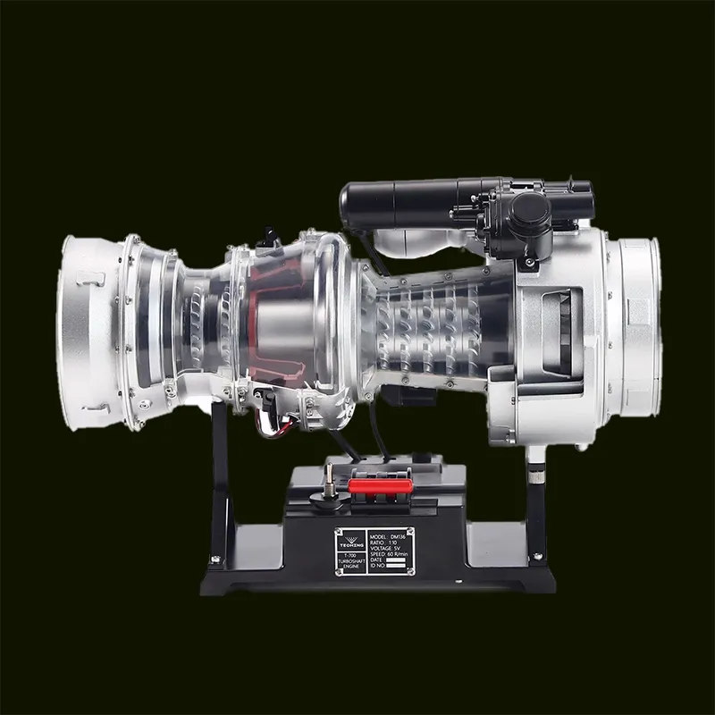 3D-Metallpuzzle-Serie – T-700-Turbowellenmotor (Black-Hawk-Edition)