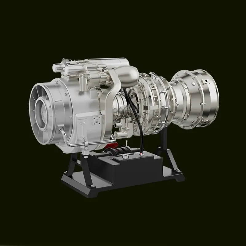 3D-Metallpuzzle-Serie – T-700-Turbowellenmotor (Black-Hawk-Edition)