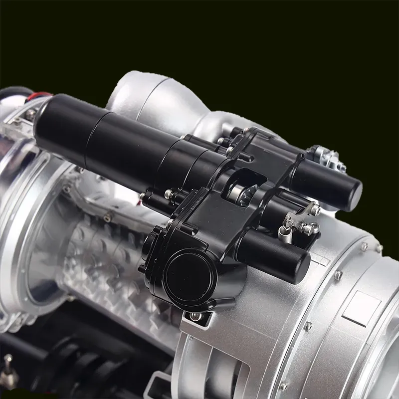 3D-Metallpuzzle-Serie – T-700-Turbowellenmotor (Black-Hawk-Edition)