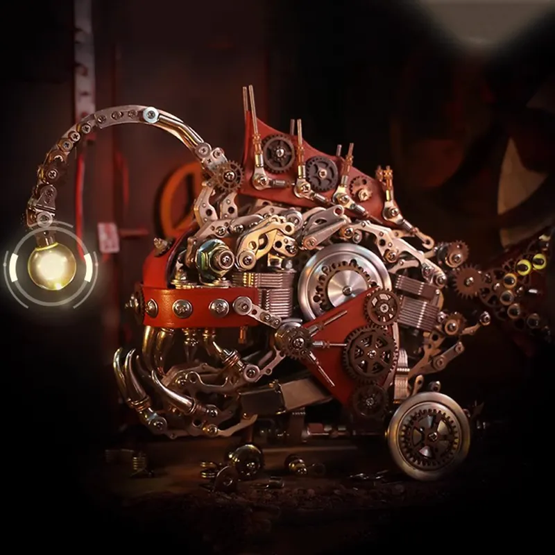 3D-Metallpuzzle-Serie Tiefsee-Anglerfisch