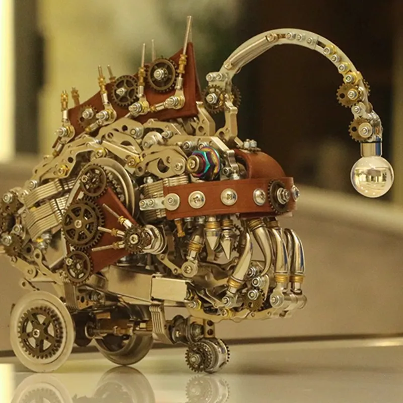 3D-Metallpuzzle-Serie Tiefsee-Anglerfisch