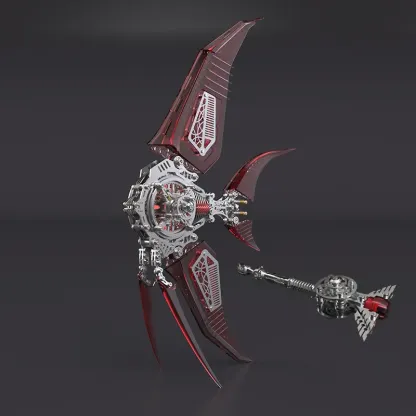 3D-Metallpuzzle-Serie: Mechanischer Kaiserfisch