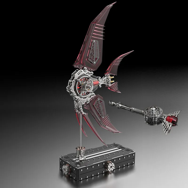 3D-Metallpuzzle-Serie: Mechanischer Kaiserfisch