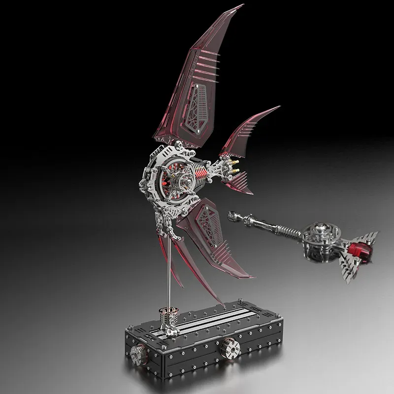 3D-Metallpuzzle-Serie: Mechanischer Kaiserfisch